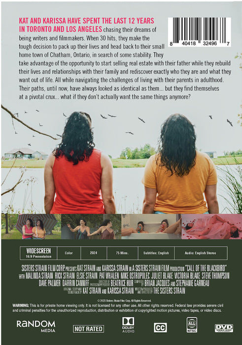 Call of the Blackbird (MOD) (DVD Movie) - back cover art
