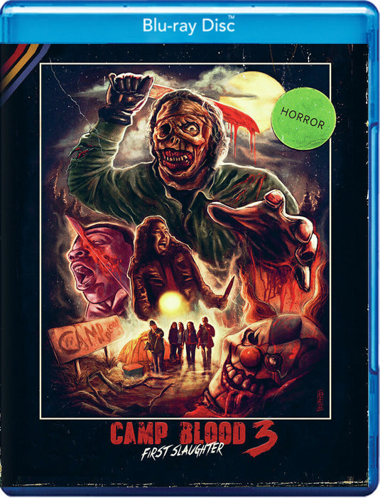 Camp Blood 3: First Slaughter (MOD) (BluRay Movie) - movie cover art