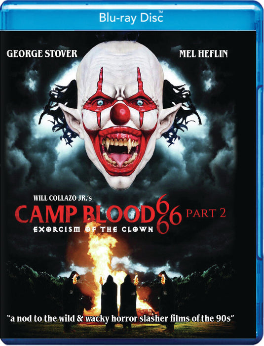 Camp Blood 666 part 2: Exorcism of the Clown (MOD) (BluRay Movie) - movie cover art