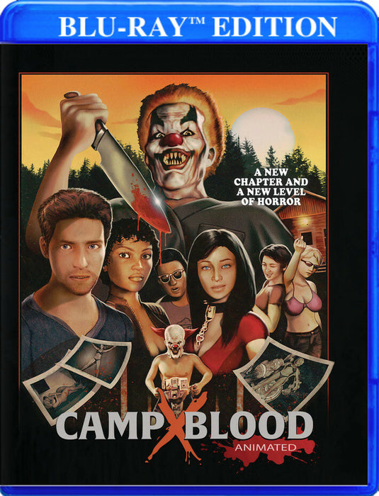 Camp Blood X (MOD) (BluRay Movie) - movie cover art