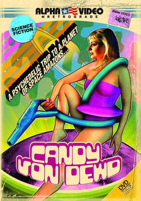 Candy Von Dewd (Retro Cover Art) (MOD) (DVD MOVIE)