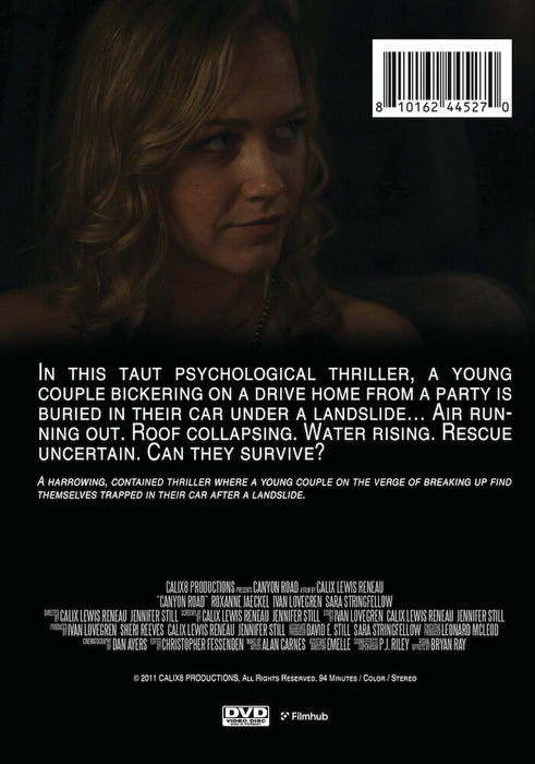 Canyon Road (MOD) (DVD Movie) - back cover art