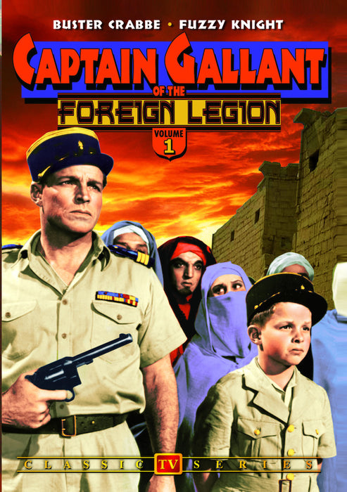 Captain Gallant of the Foreign Legion - Volume 1 (MOD) (DVD MOVIE)