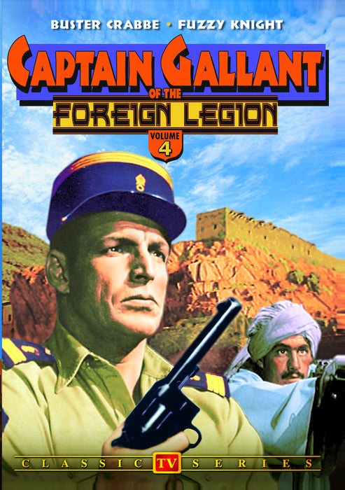 Captain Gallant of the Foreign Legion - Volume 4 (MOD) (DVD MOVIE)