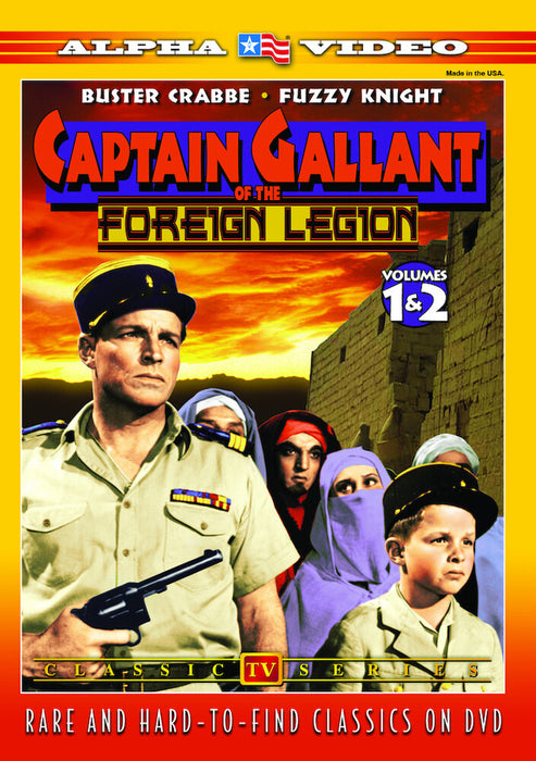 Captain Gallant of the Foreign Legion - Volumes 1 & 2 (2-DVD) (MOD) (DVD MOVIE)
