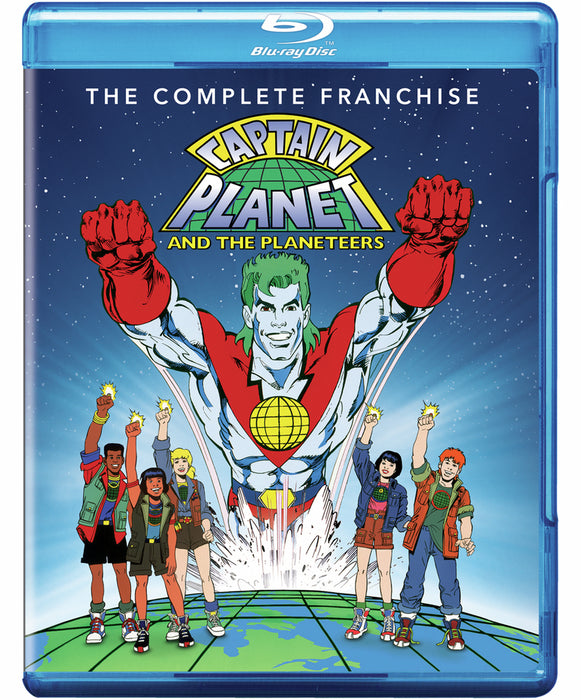Captain Planet: The Complete Franchise (MOD) (BluRay Movie) - movie cover art