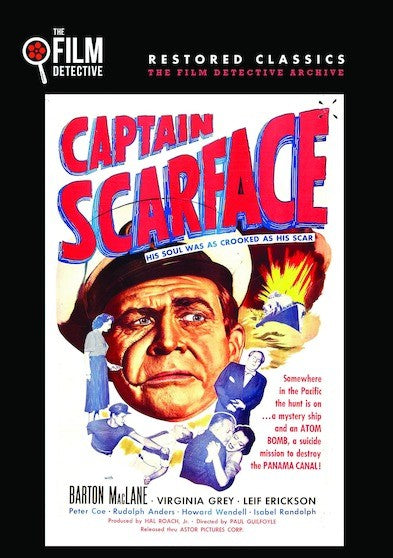 Captain Scarface (The Film Detective Restored Version) (MOD) (DVD Movie) - movie cover art