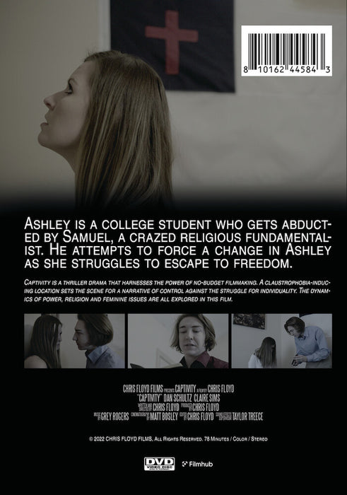 Captivity (MOD) (DVD Movie) - back cover art