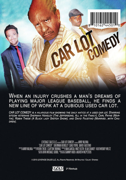Car Lot Comedy (MOD) (DVD Movie) - back cover art