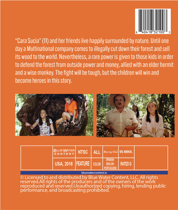 Cara Sucia, With the Magic of Nature (MOD) (BluRay Movie) - back cover art