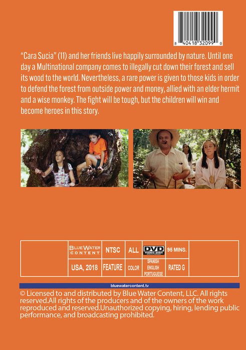 Cara Sucia, With the Magic of Nature (MOD) (DVD Movie) - back cover art