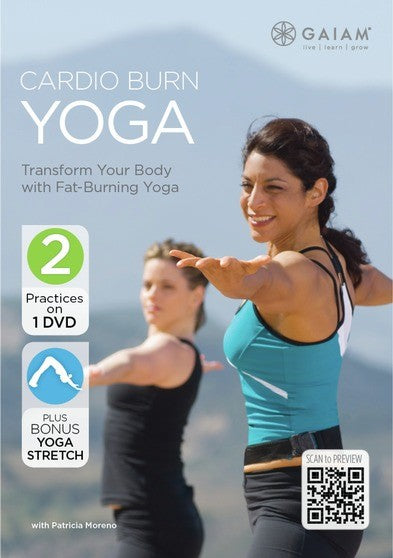 Cardio Burn Yoga (MOD) (DVD Movie) - movie cover art