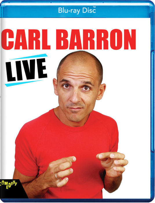 Carl Barron: Live (MOD) (BluRay Movie) - movie cover art