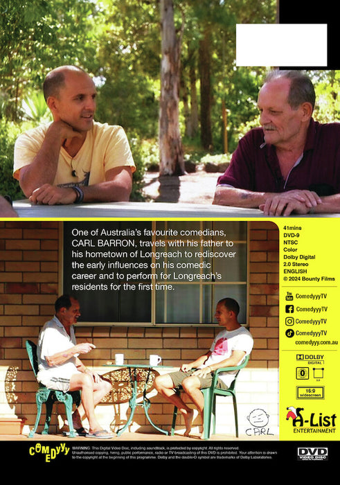 Carl Barron: Wompoo St (MOD) (DVD Movie) - back cover art