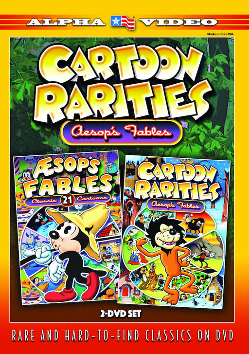 Cartoon Rarities: Aesop's Fables (2-DVD) (MOD) (DVD MOVIE) - movie cover art