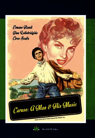 Caruso: A Man & His Music (MOD) (DVD Movie) - movie cover art