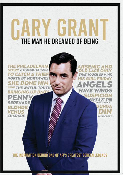 Cary Grant, The Man He Dreamed of Being (MOD) (DVD Movie) - movie cover art