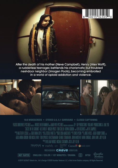Castle in the Ground (MOD) (DVD Movie) - back cover art