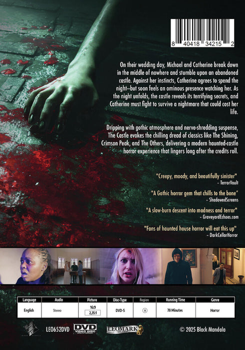 Castle of the Damned (MOD) (DVD Movie) - back cover art