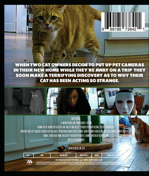 Cat Cam (MOD) (BluRay Movie) - back cover art