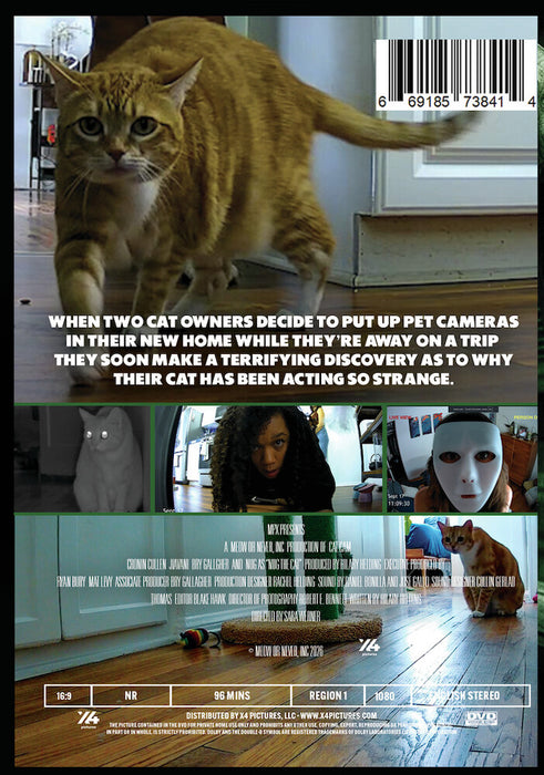 Cat Cam (MOD) (DVD Movie) - back cover art