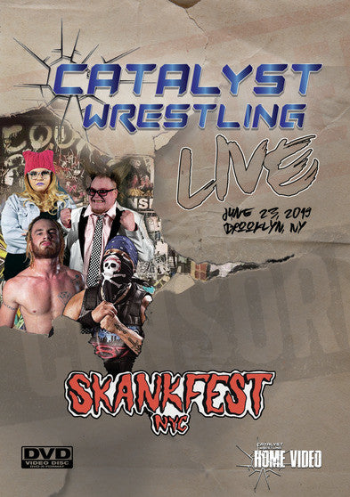 Catalyst Wrestling LIVE From Skankfest (MOD) (DVD Movie) - movie cover art