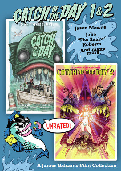 Catch of the Day 1 & 2 box set (MOD) (DVD Movie) - movie cover art