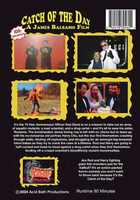 Catch of the Day 10th Anniversary (MOD) (DVD Movie) - back cover art