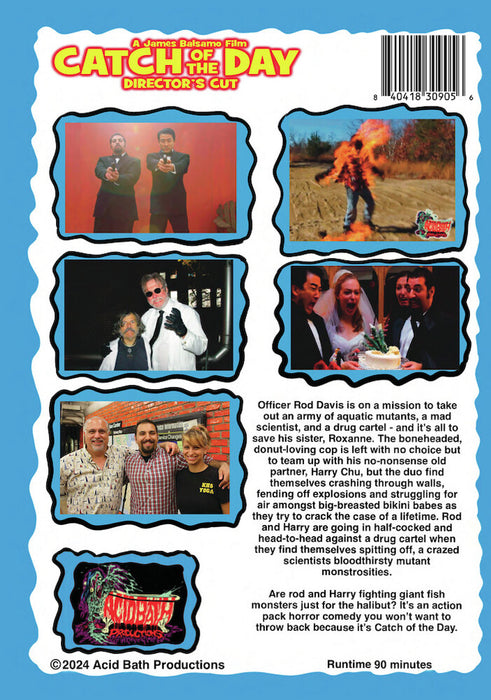 Catch of the Day Director's Cut (MOD) (DVD Movie) - back cover art