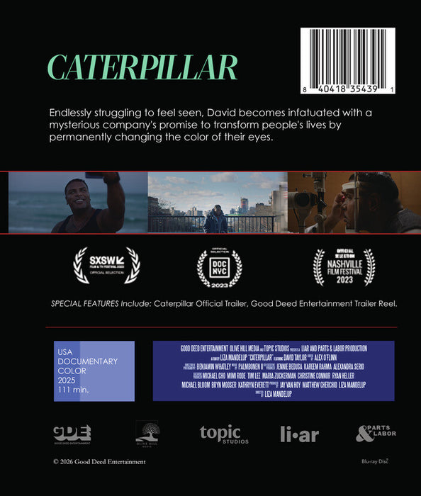 Caterpillar (MOD) (BluRay Movie) - back cover art