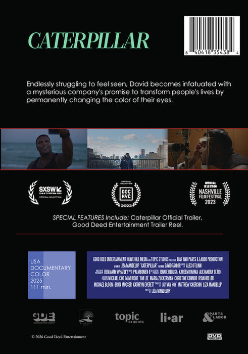 Caterpillar (MOD) (DVD Movie) - back cover art