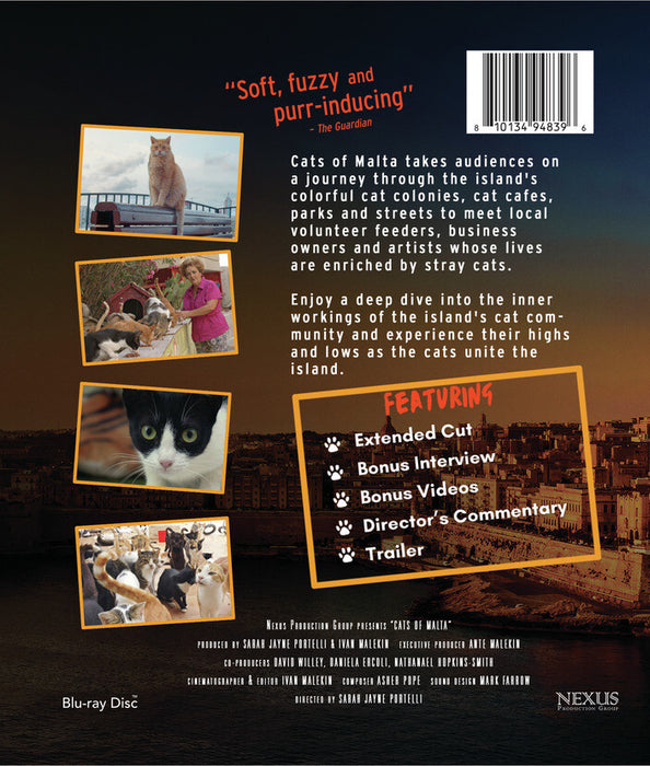 Cats of Malta (MOD) (BluRay Movie) - back cover art