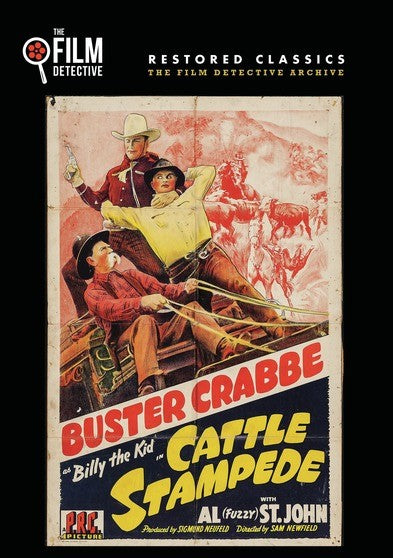 Cattle Stampede (The Film Detective Restored Version) (MOD) (DVD Movie) - movie cover art