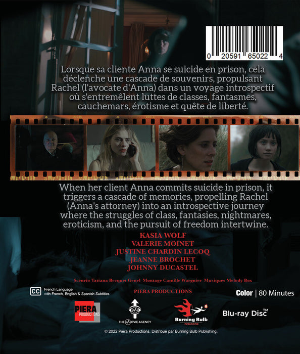 Ceremonie Secrete (MOD) (BluRay Movie) - back cover art