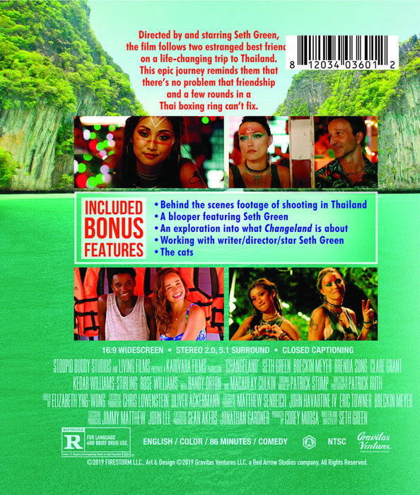 Changeland (MOD) (BluRay Movie) - back cover art
