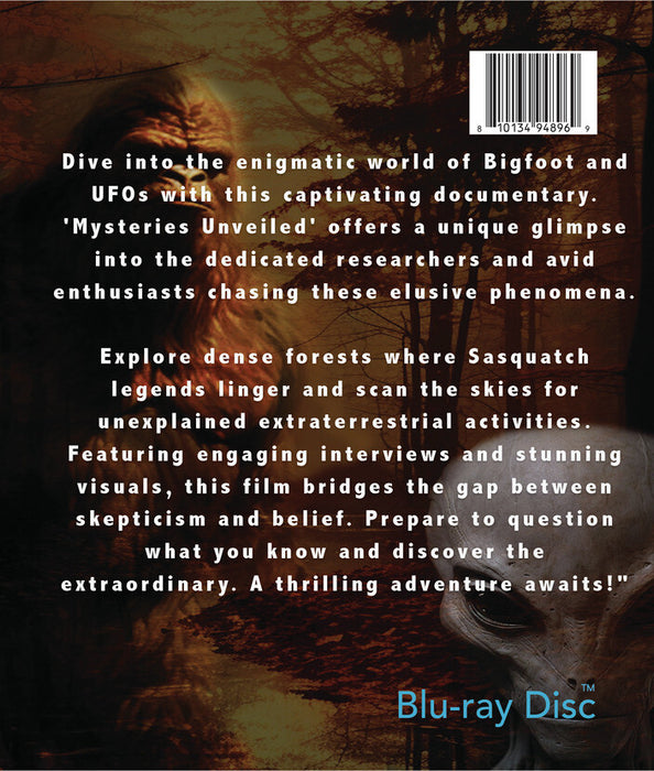 Chasing Legends (MOD) (BluRay Movie) - back cover art
