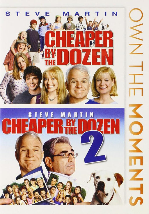 Cheaper By The Dozen 1 and 2 (MOD) (DVD Movie) - movie cover art