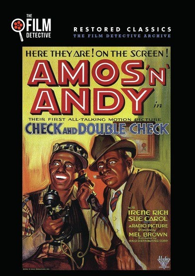 Check and Double Check (The Fillm Detective Restored Version) (MOD) (DVD Movie) - movie cover art