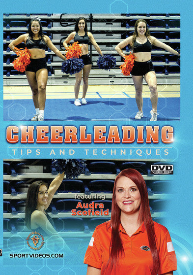 Cheerleading Tips and Techniques (Audra Scofield) (MOD) (DVD Movie) - movie cover art