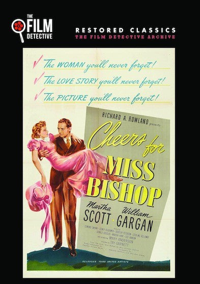 Cheers for Miss Bishop (The Film Detective Restored Version) (MOD) (DVD Movie) - movie cover art