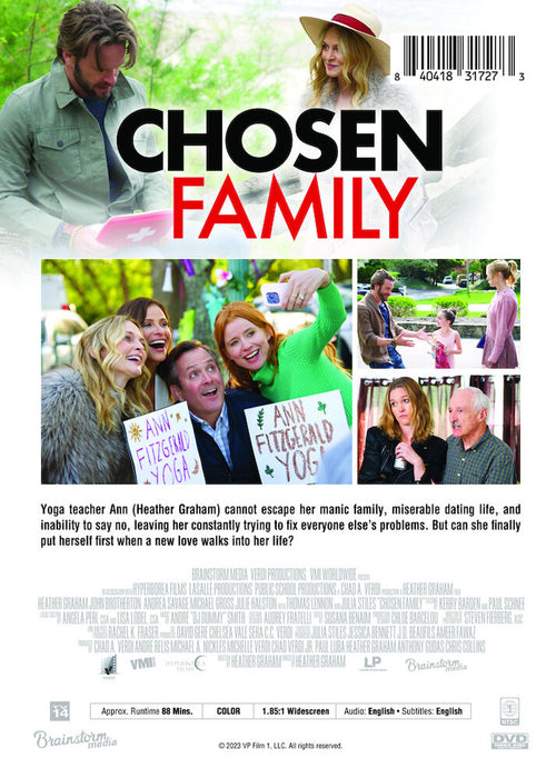 Chosen Family (MOD) (DVD Movie) - back cover art
