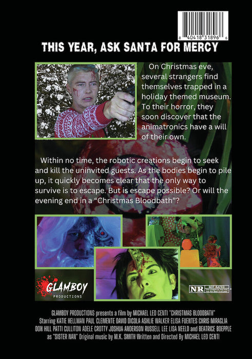 Christmas Bloodbath (MOD) (DVD Movie) - back cover art