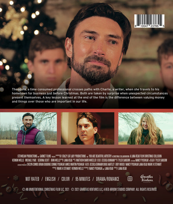 Christmas Collision (MOD) (BluRay Movie) - back cover art