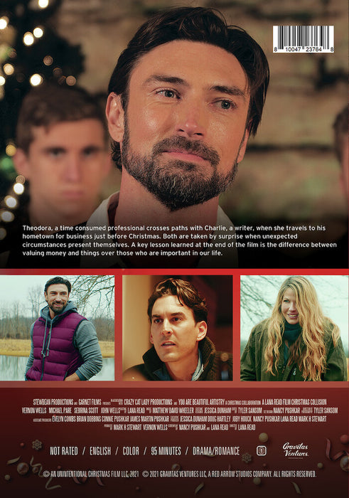 Christmas Collision (MOD) (DVD Movie) - back cover art