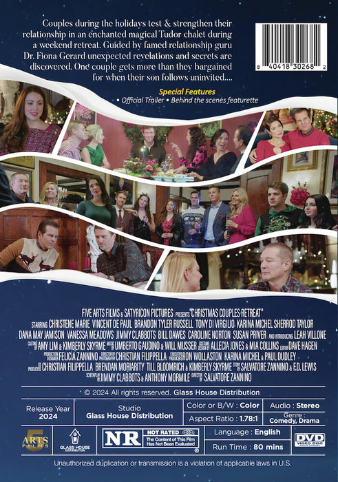 Christmas Couple's Retreat (MOD) (DVD Movie) - back cover art