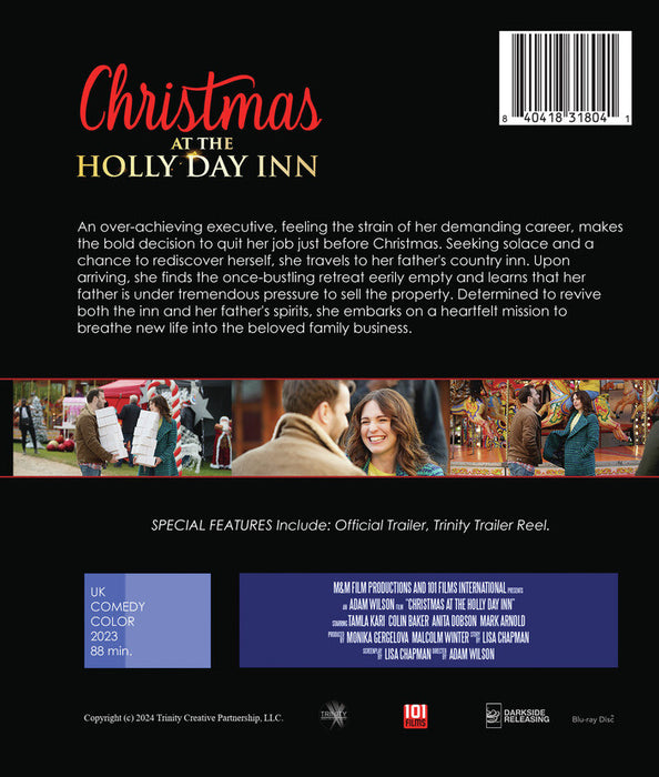 Christmas at the Holly Day Inn (MOD) (BluRay Movie) - back cover art