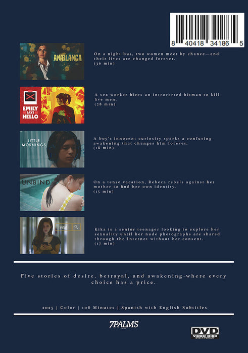 Cinco Tonos De Verdad (MOD) (DVD Movie) - back cover art