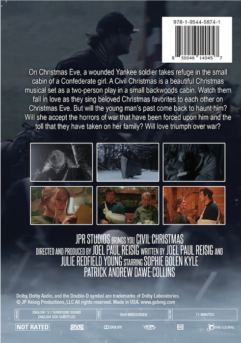 Civil Christmas (MOD) (DVD Movie) - back cover art