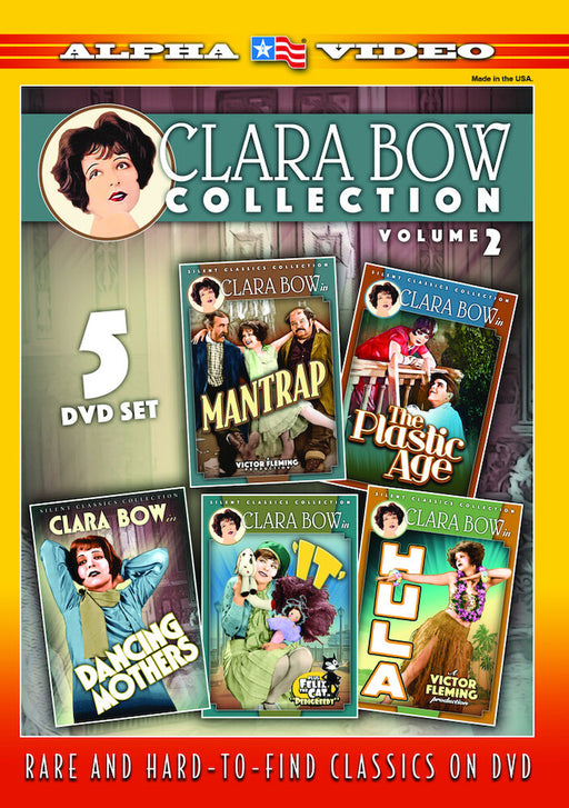 Clara Bow Collection, Volume 2 (Mantrap/Dancing Mothers/Hula/It/The Pl (MOD) (DVD MOVIE)