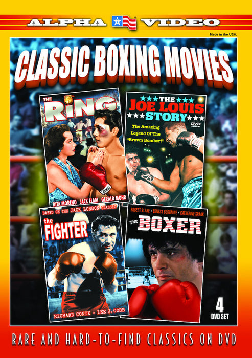 Classic Boxing Movies (MOD) (DVD Movie) - movie cover art